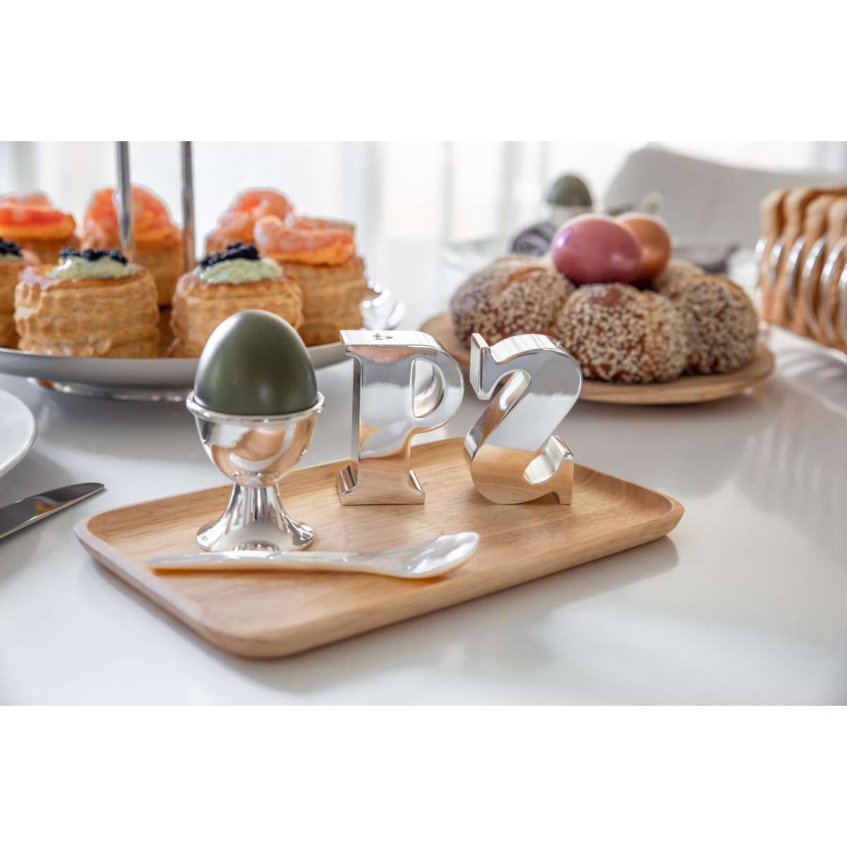 Peper en zoutstrooier set verzilverd 7 cm