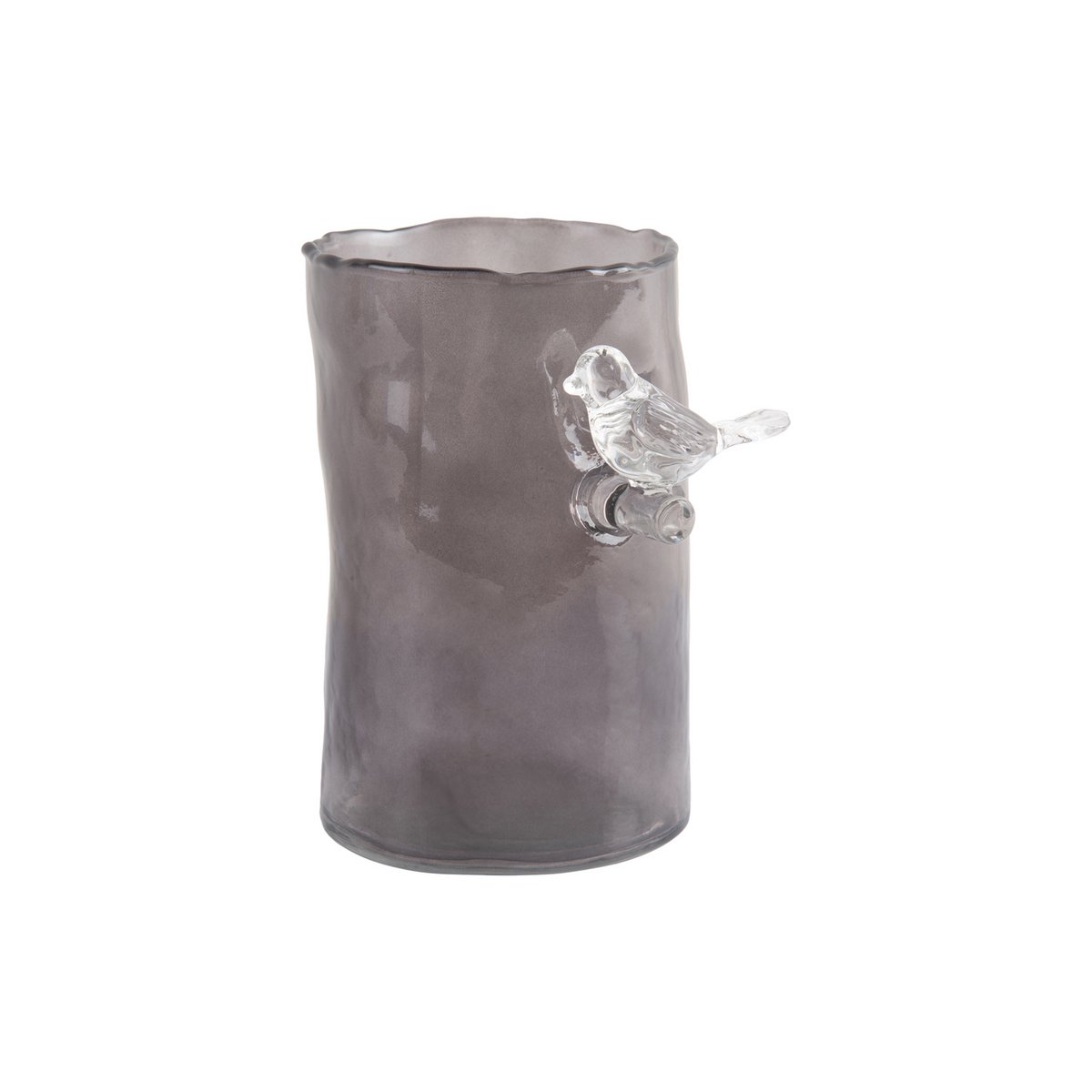 Vase Bird on Branch Small