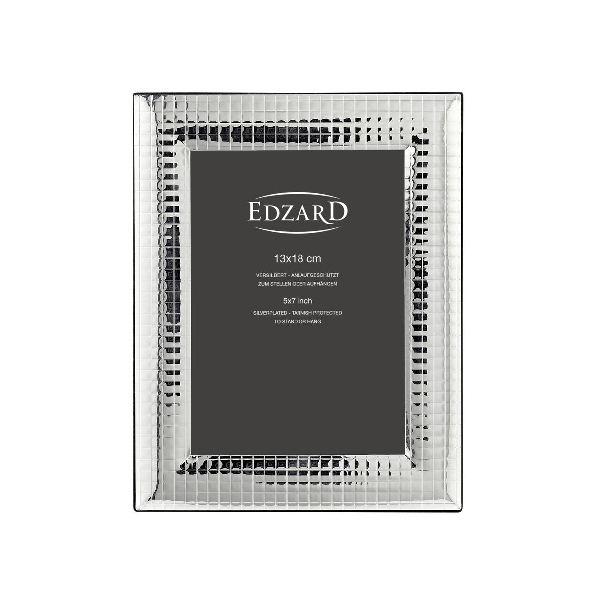Photo frame Forli (13x18 cm), silver-colored, start-up protected
