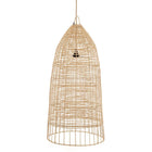 Hanglamp rattan naturel 100x30 cm