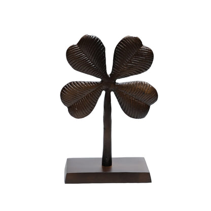 Ornament Santa Fe 16x7x23 cm metaal bruin