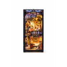 Boekennest trein 18x11x23 cm multicolor berkenhout