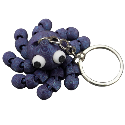 Sleutelhanger octopus PLA beweegbaar