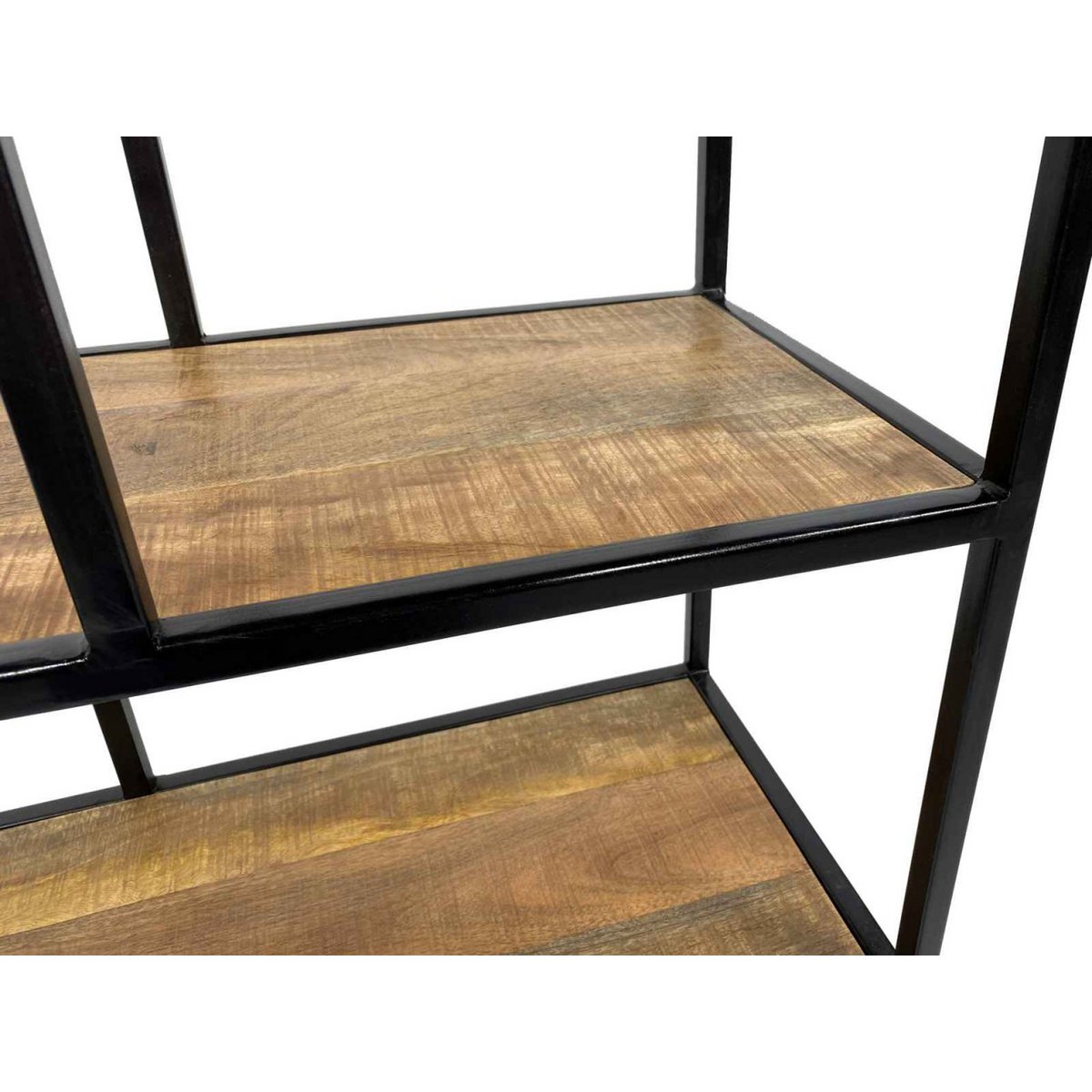 Staande Boekenplank Scheidingswand Liverpool Metalen Zwart