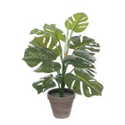 Kunstplant Monstera 48x39 cm groen polyester