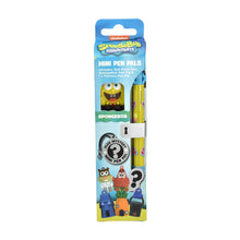 SpongeBob SquarePants ballpoint pen with 2 collectible characters, pen in the design of the popular children's series, official merchandise, ideal for fans