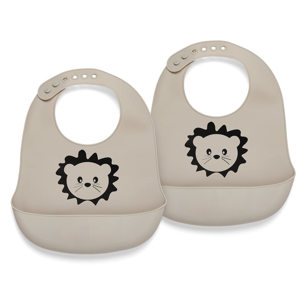 Slabbetje siliconen 2-pack kasseien 22.5x29 cm