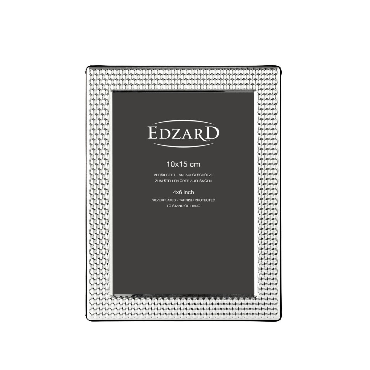 Fotolijst 10x15 cm zilver staal