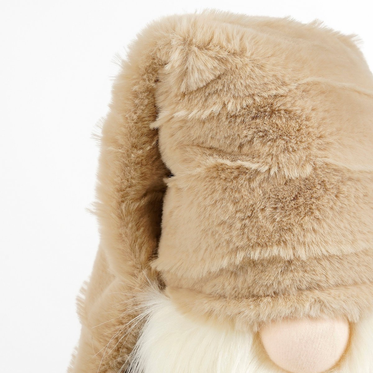 Kerstkabouter 54 cm bruin polyester