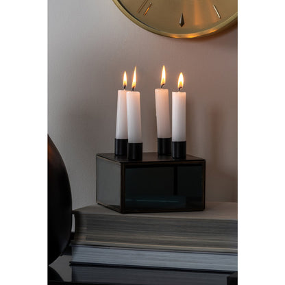Candle Holder Boxed Square