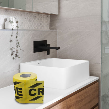 WC-papier Crime Scene geel