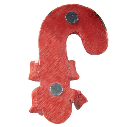 Magneet Zuurstok 5x1x9 cm Rood Kunststof