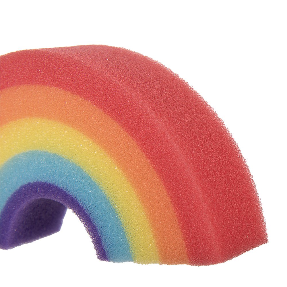Bath Sponge 12x3x6 cm Multicolored Synthetic