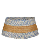 Kerstboomrok Ø58 cm zeegras blauw