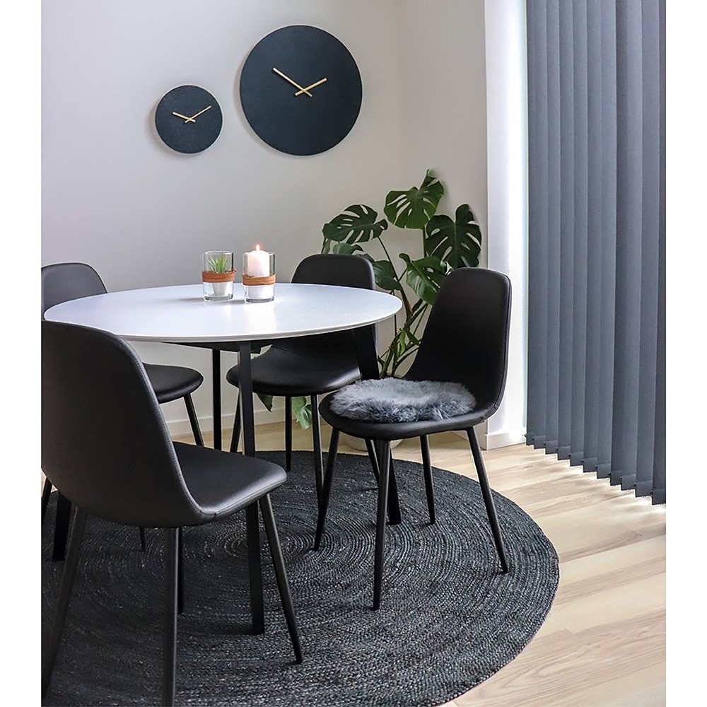 Zitting lamsleer grijs Ø35 cm