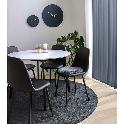 Zitting lamsleer grijs Ø35 cm