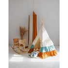 Teepee Tent Circus with Fringes Children's Play Area Home