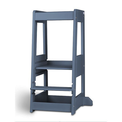 tiSsi® learning tower FELIX beech DOVE BLUE