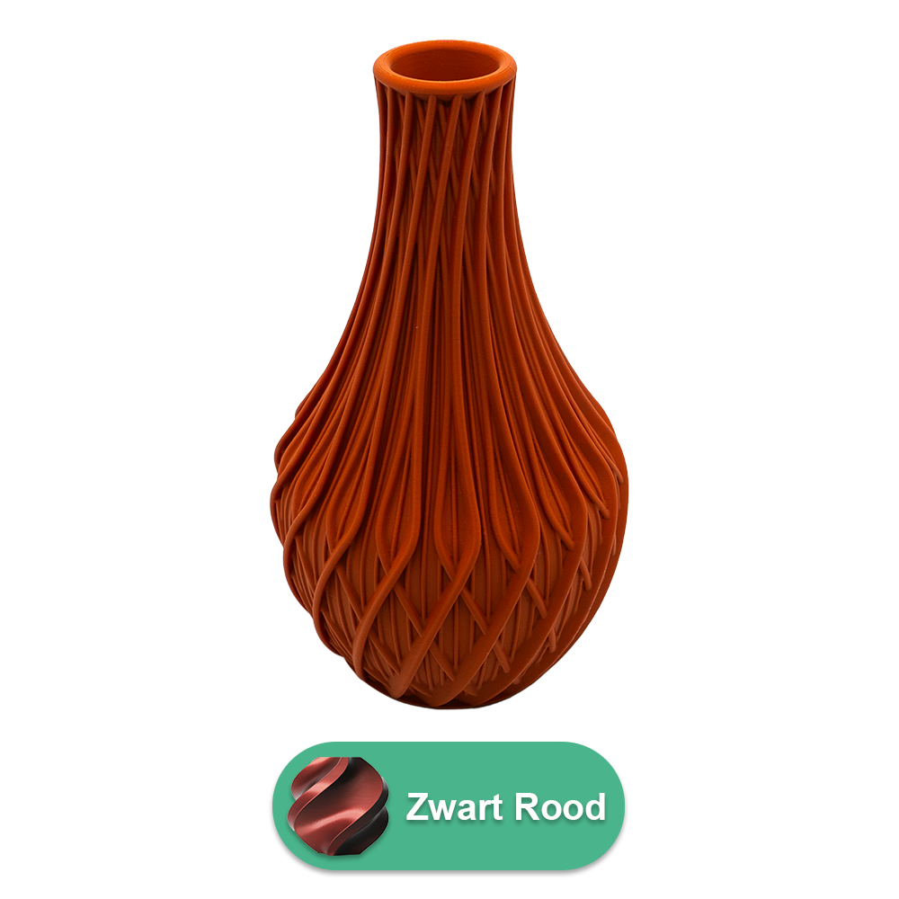 3D vaas 20 cm donker blauw PLA