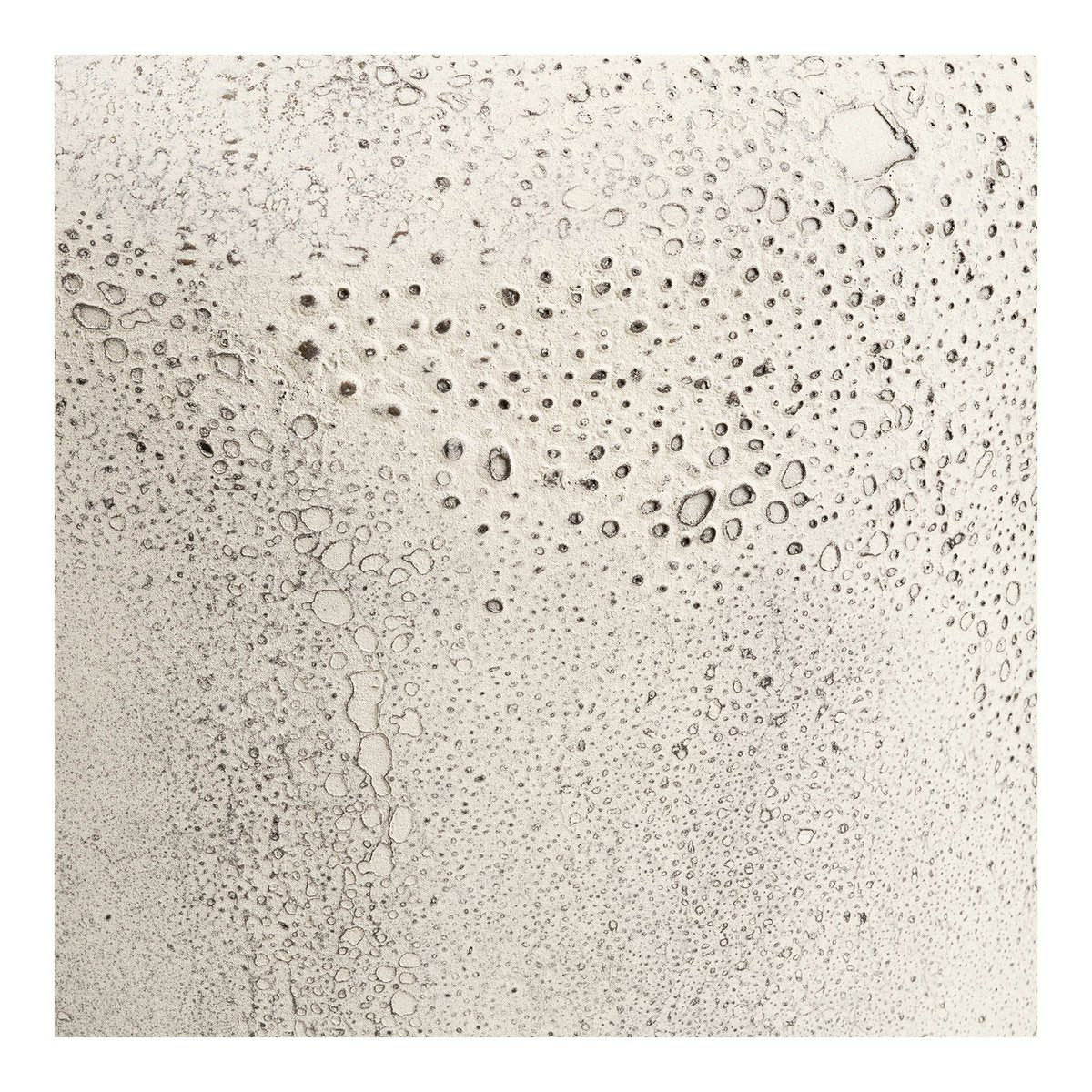 Hou Decoratieve pot, metaal, antiek beige, ø24x78,5 cm
