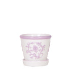 Flowerpot Malaga Ceramic Pink Ø6 cm