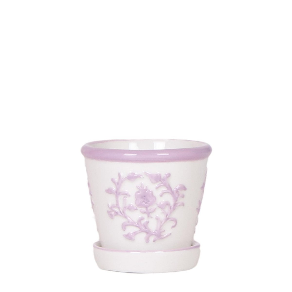 Flowerpot Malaga Ceramic Pink Ø6 cm