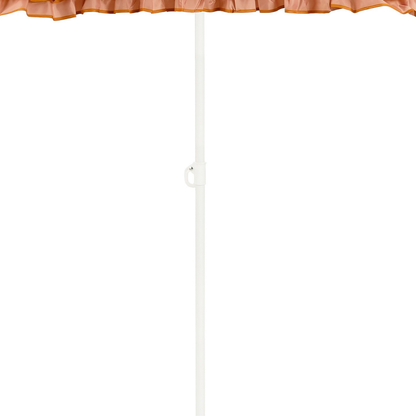 Parasol 195 cm perzik