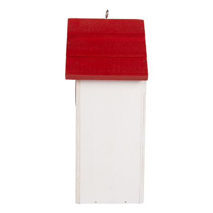 Vogelhuis 15x10x22 cm Wit Hout