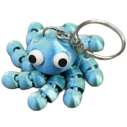 Sleutelhanger octopus PLA beweegbaar