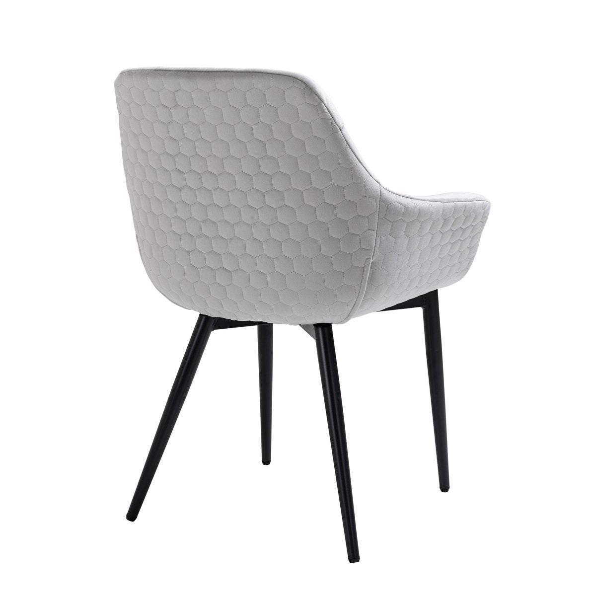 Eetgroep 5 stuks 160x85x76.5 cm acaciahout fluweel metaal