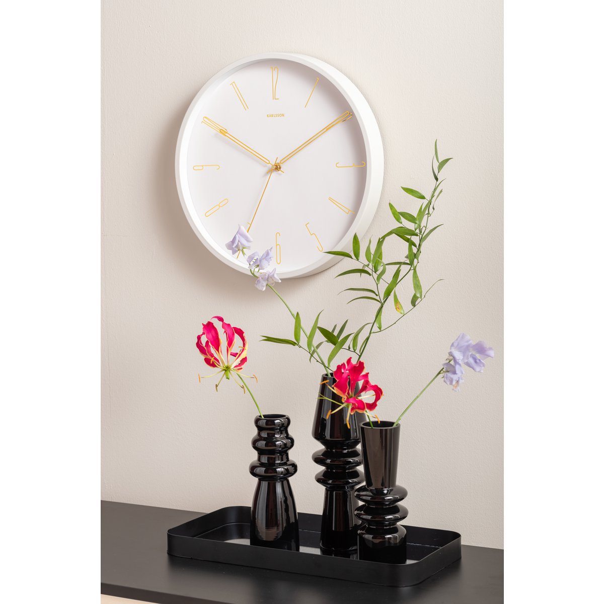 Wandklok Belle cijfers 40 cm