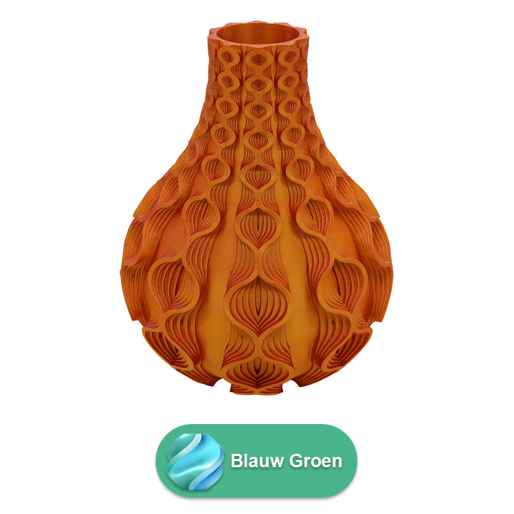 3D vaas Coral PLA diverse maten