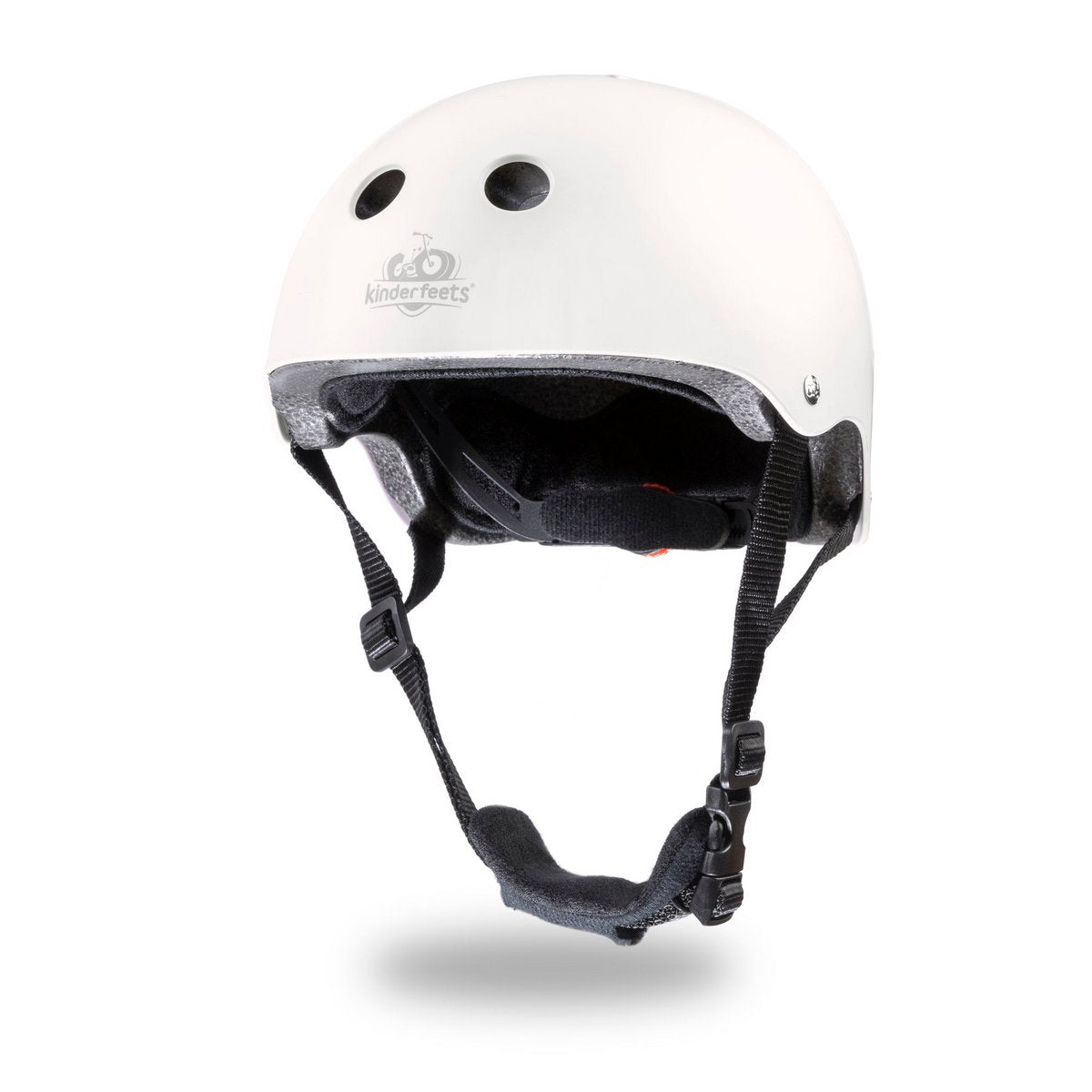 Kinderhelm 46-52 cm mat wit