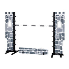 Springhek kasteel verstelbaar 20-80 cm