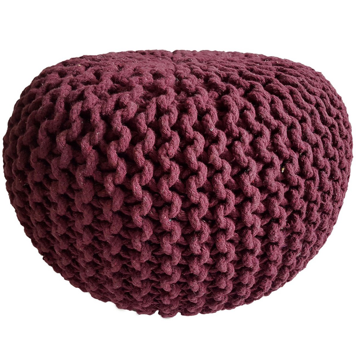 Brei Ontlasting Pouf Diameter 45 Cm Hoogte 30 Cm Vloer Kussen