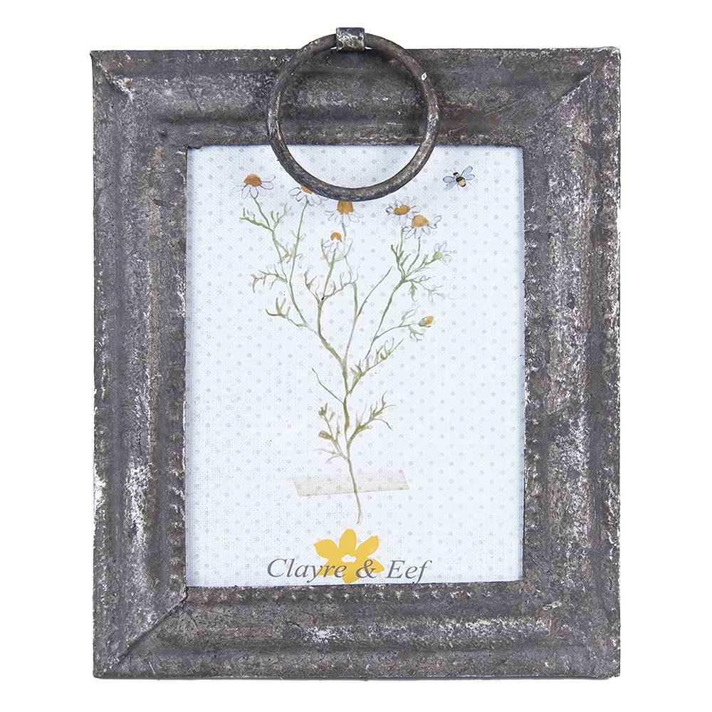 Photo Frame 20x16 cm Grey Iron Picture Frame