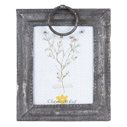 Photo Frame 20x16 cm Grey Iron Picture Frame