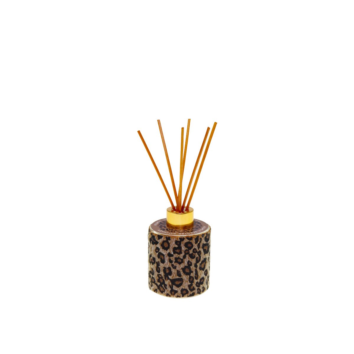 Diffuser 120 ml luipaardglas bruin