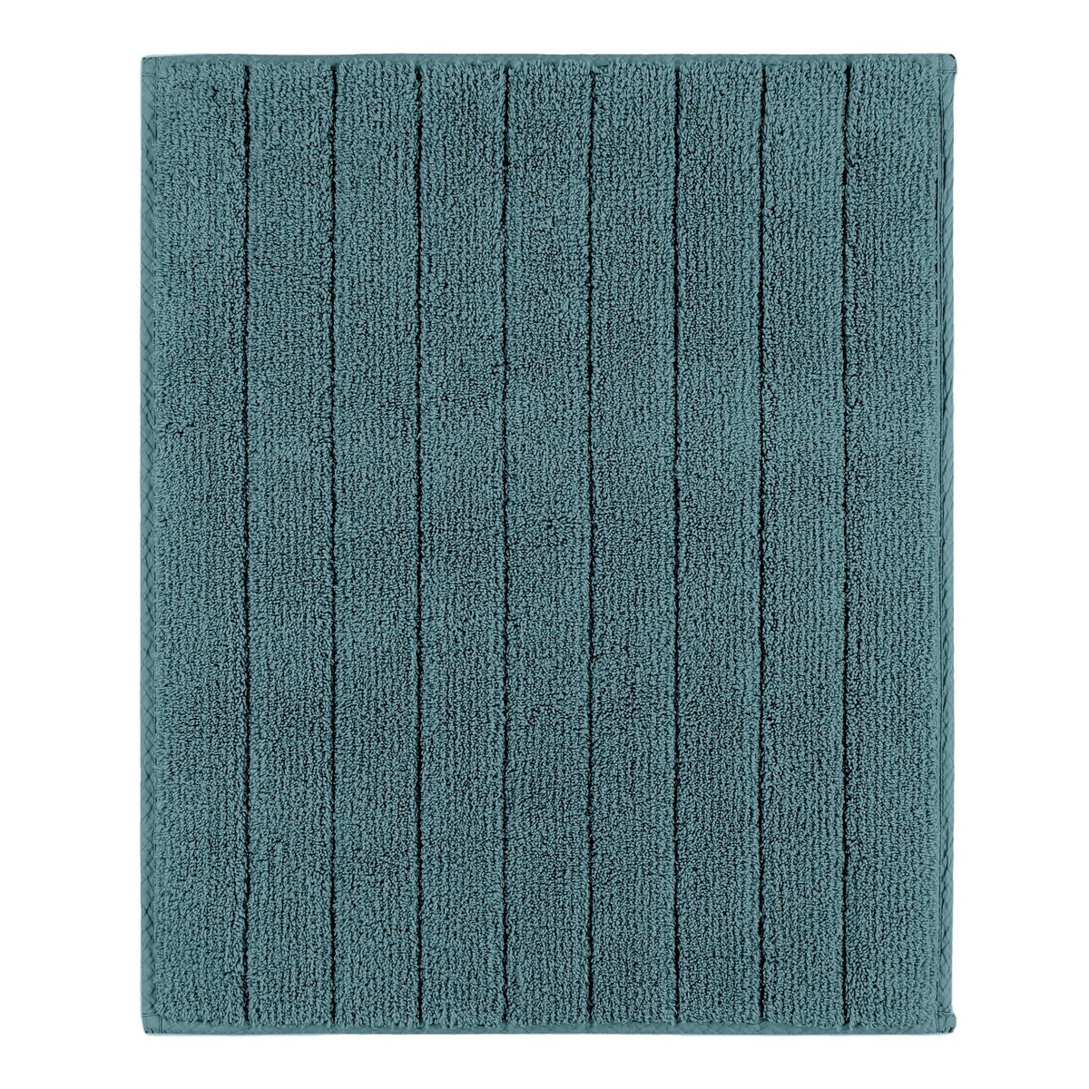Badmat 50x60 cm katoen blauw antislip