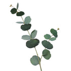 Decoratieve bloem H73cm groen plastic