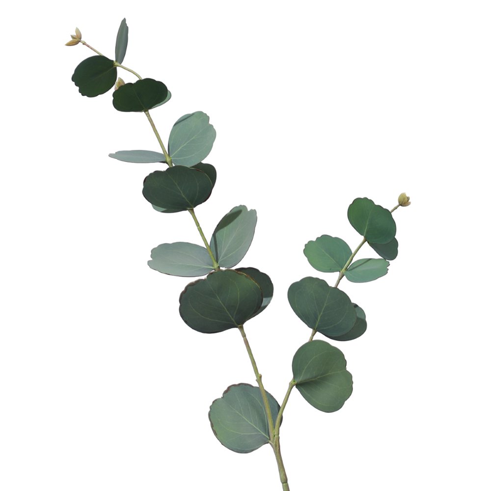 Decoratieve bloem H73cm groen plastic