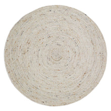 NEETHU OATS L felted wool rug