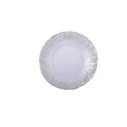 Dessertbord 21.5 cm glas zilver