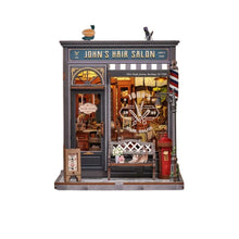 Cutebee, 3D DIY Dollhouse, John's Hair Salon, CWGC215, 15.5x16x19cm