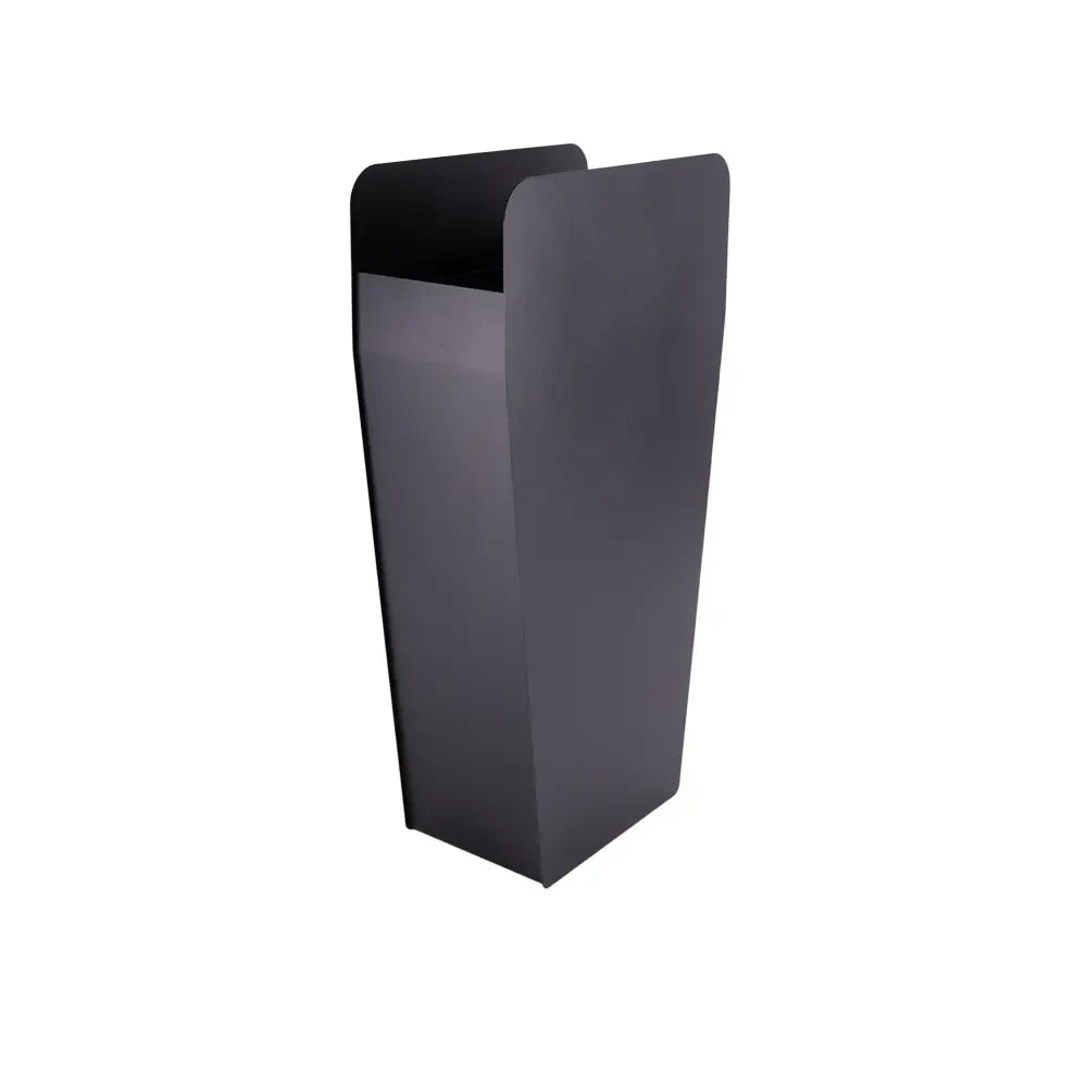 Paraplubak 58 cm gerecycled metaal 6 vakken
