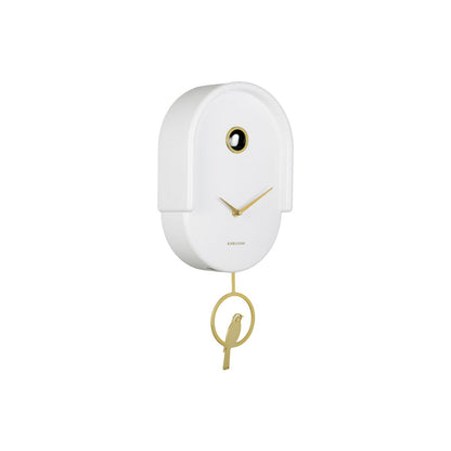 Wandklok Karlsson Tweet 42 cm wit