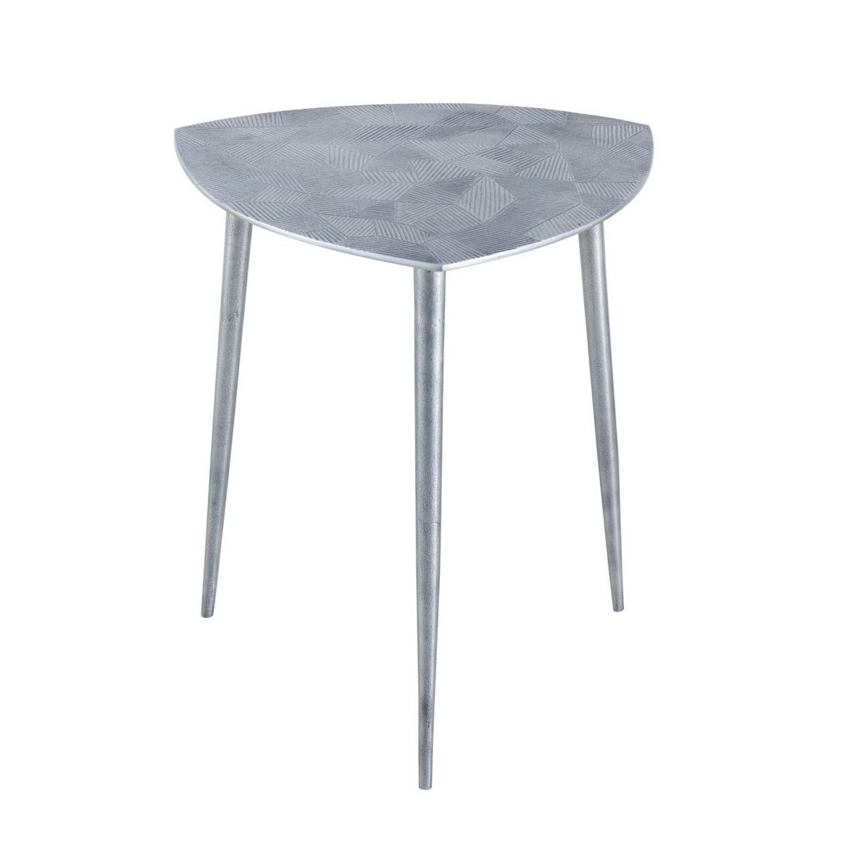 Aluminium Decoratieve Tafel Alster Driehoek 40x45x40 Cm