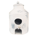 Vogelhuisje 19x13x28 cm beige ijzer