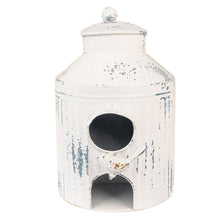 Vogelhuis 19x13x28 cm Beige IJzer Vogelhuisje Hangend