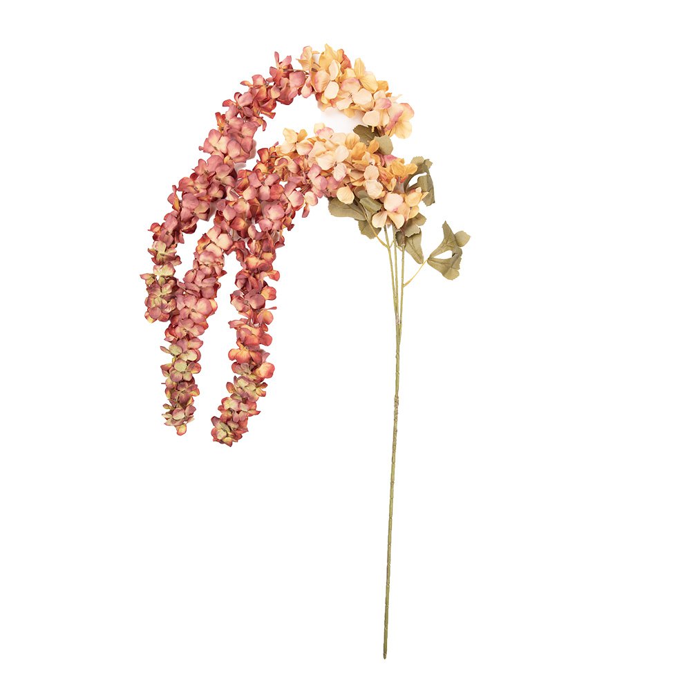 Artificial Flower 135 cm Red Plastic